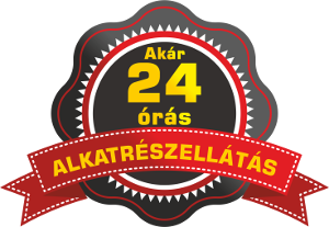 24 órás alkatrész ellátás